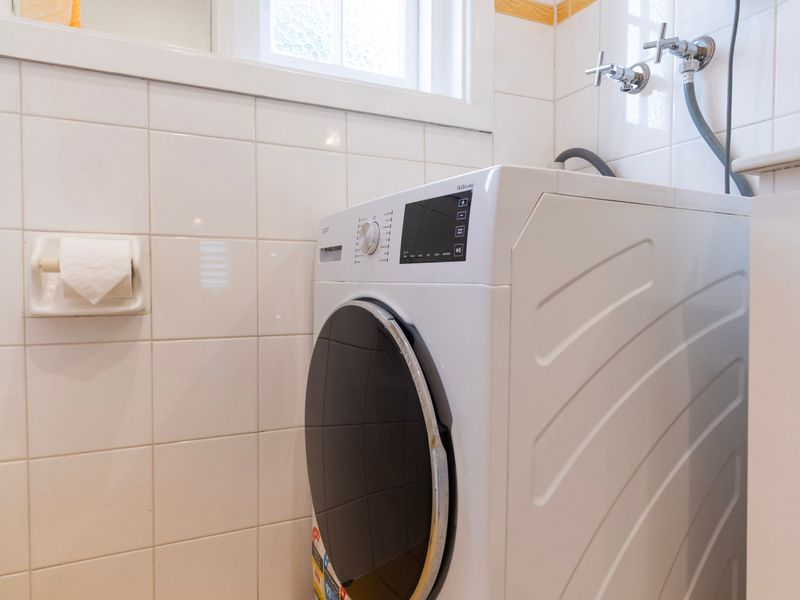 Washing machine for added convenience
