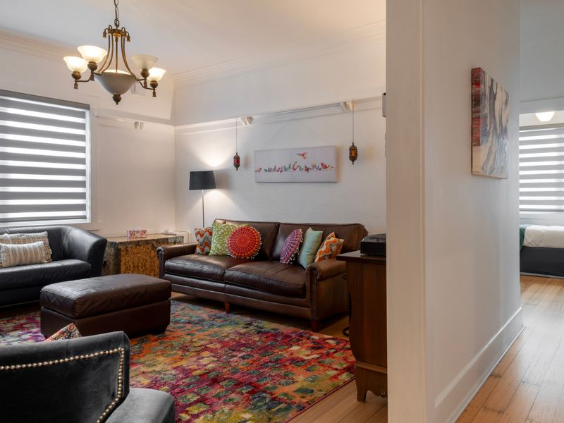 Comfortable lounge area perfect for unwinding and relaxing