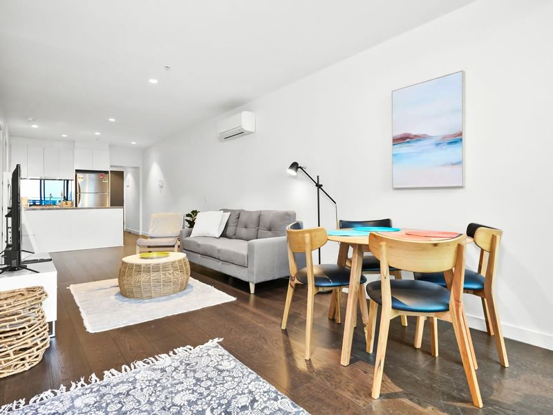 Modern CBD living space.