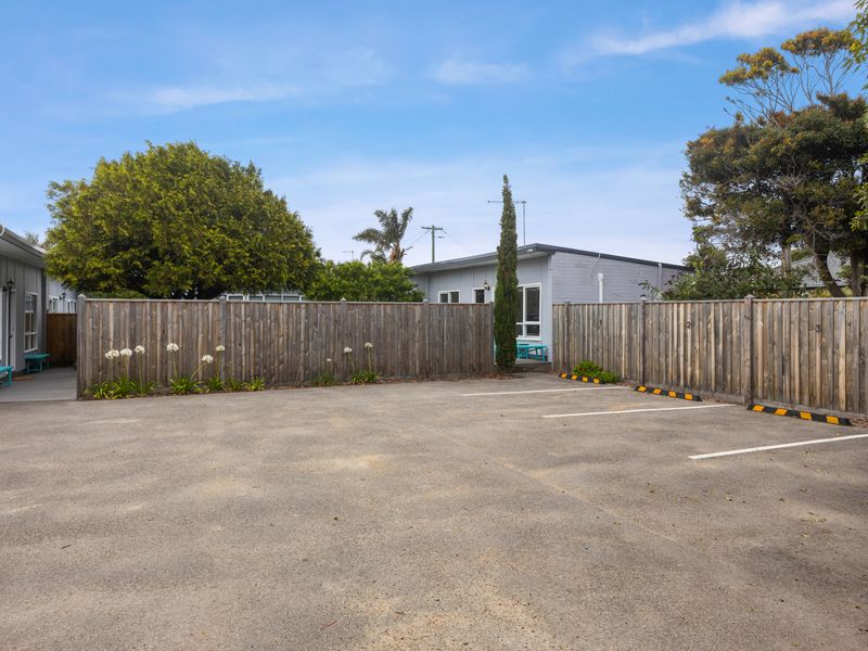 One parking space allocated for your convenience