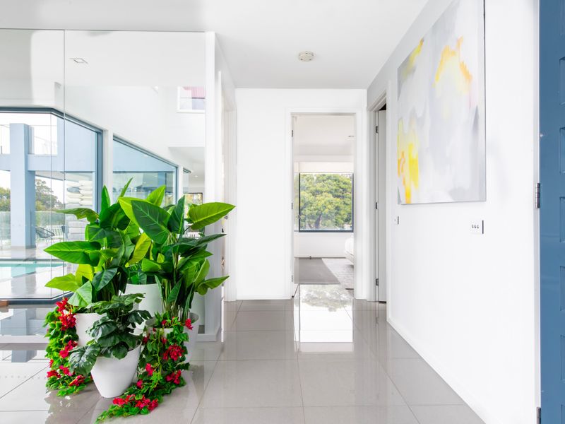 Bright entryway welcoming you into this beautifully designed home