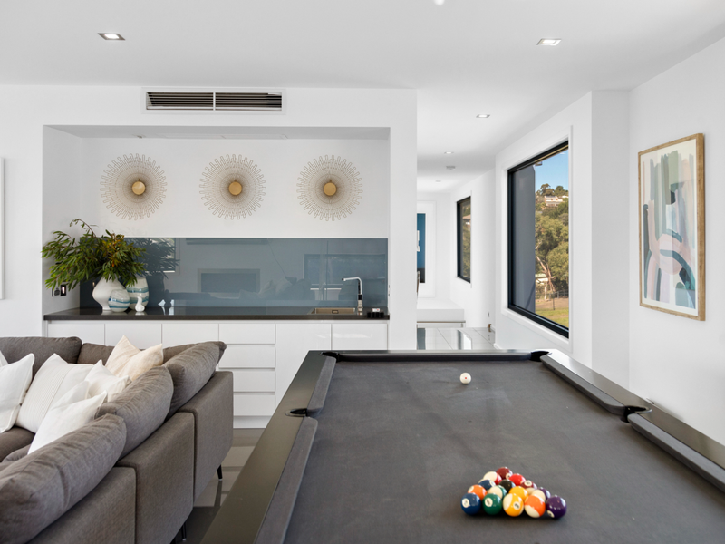 Enjoy a friendly game of pool in the heart of the home