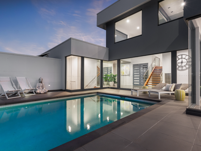 Private poolside loungers to soak up the sun.