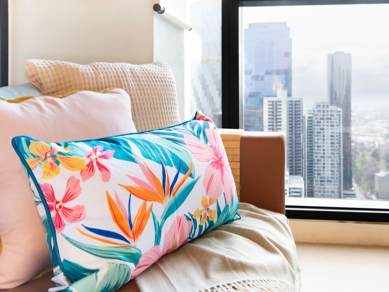 Capture city magic through the windows of our modern living space