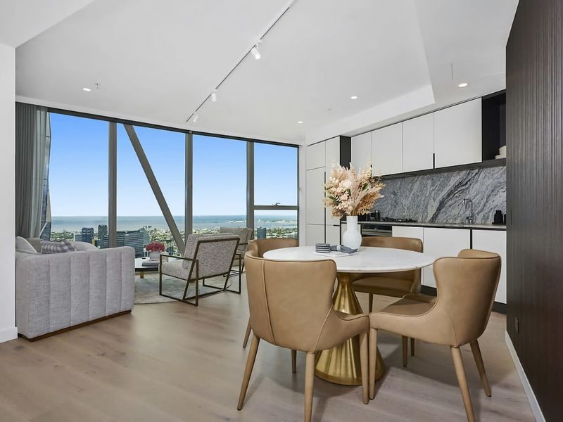 Open-plan dining area