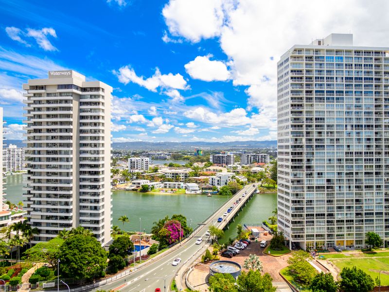 Stunning views from the balcony