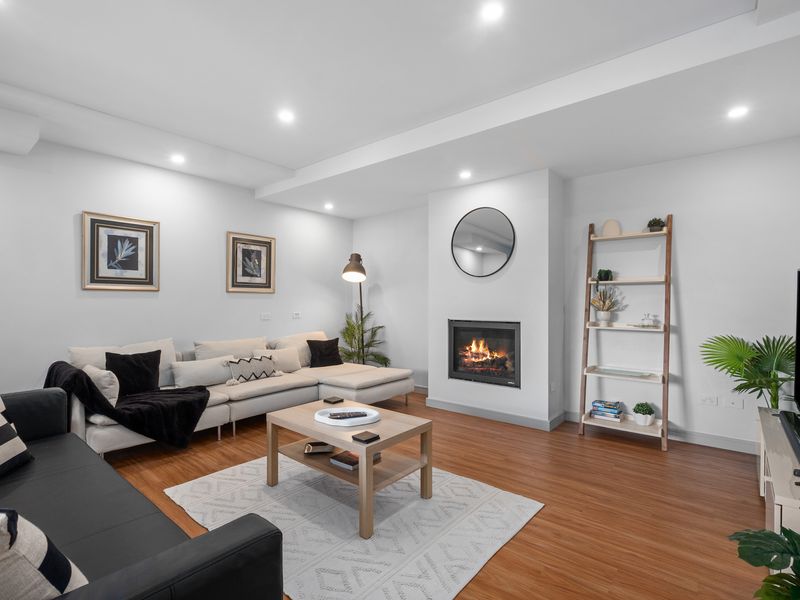 Comfort and warmth, all in one space.