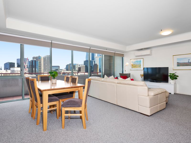 Dining and living area