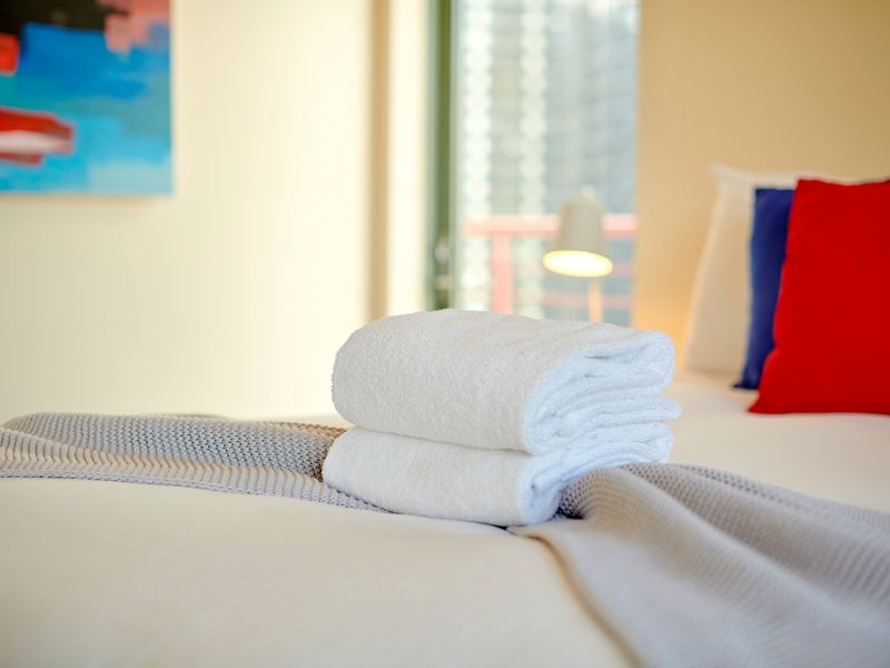 Fresh towels and linens