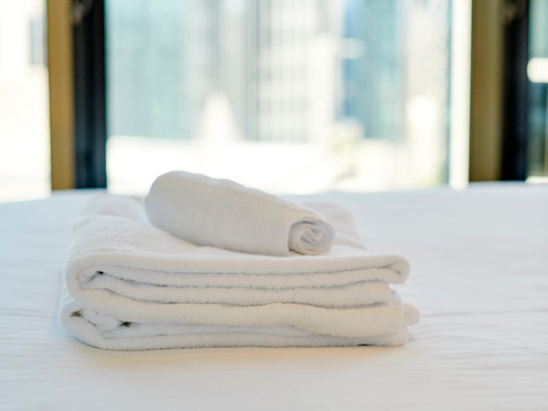 Fresh towels and linens