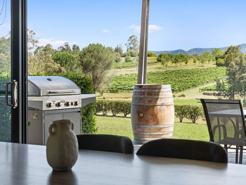 Direct outdoor access from the dining area