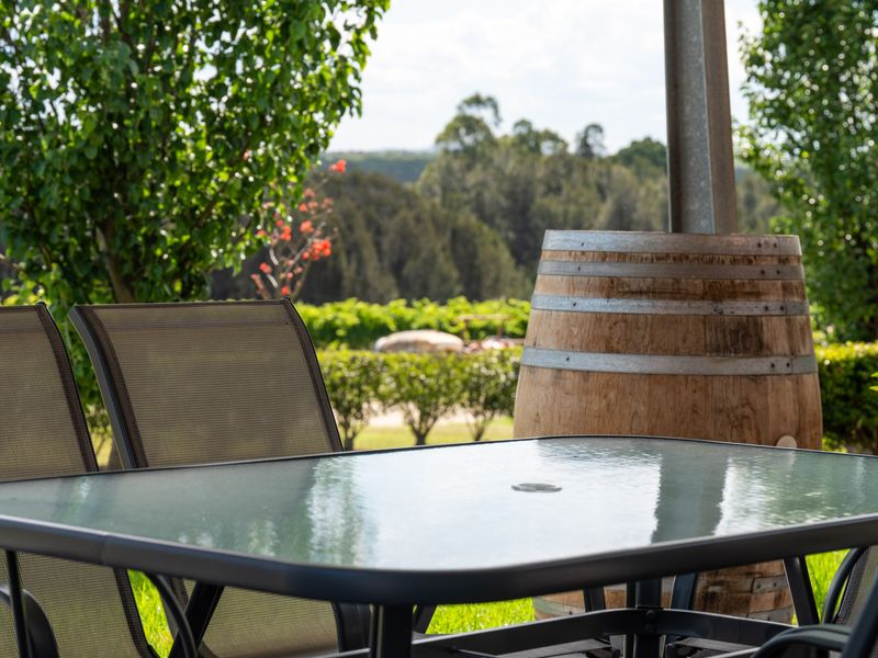 Alfresco dining area