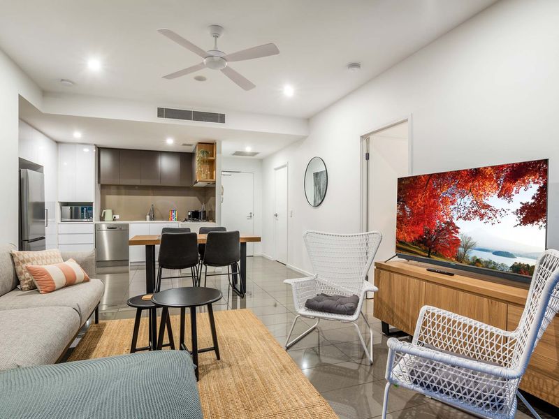 Stylish open-plan set up