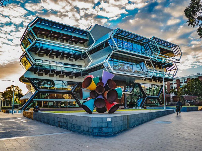 Monash University: Approximately 800 meters away.