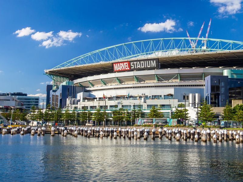 Marvel Stadium: Just 1.4 kilometres away.