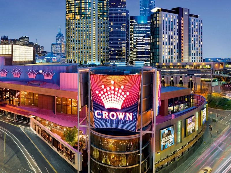 Crown Casino: Located 500 metres away.