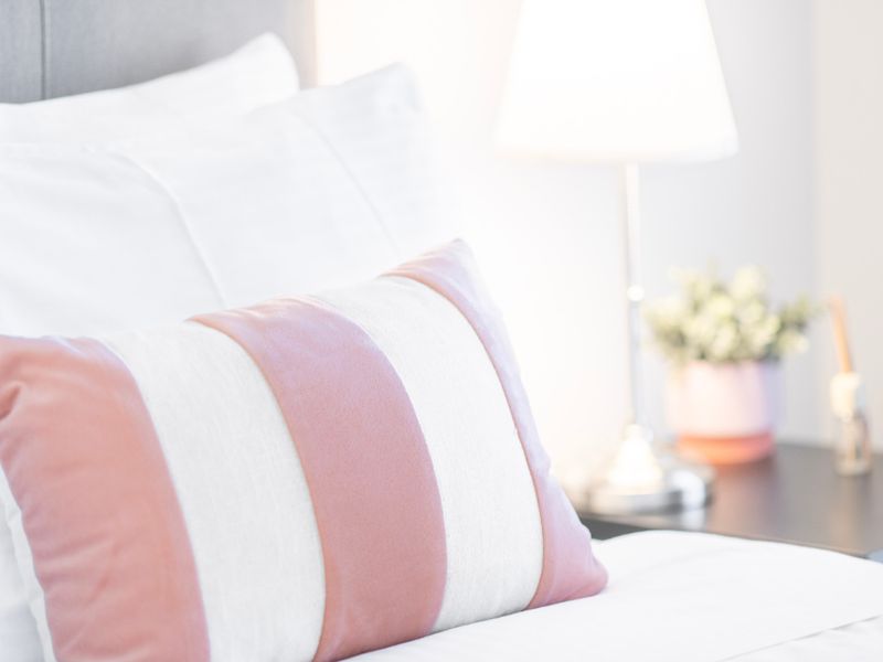 Decorative details for a calm, relaxing stay