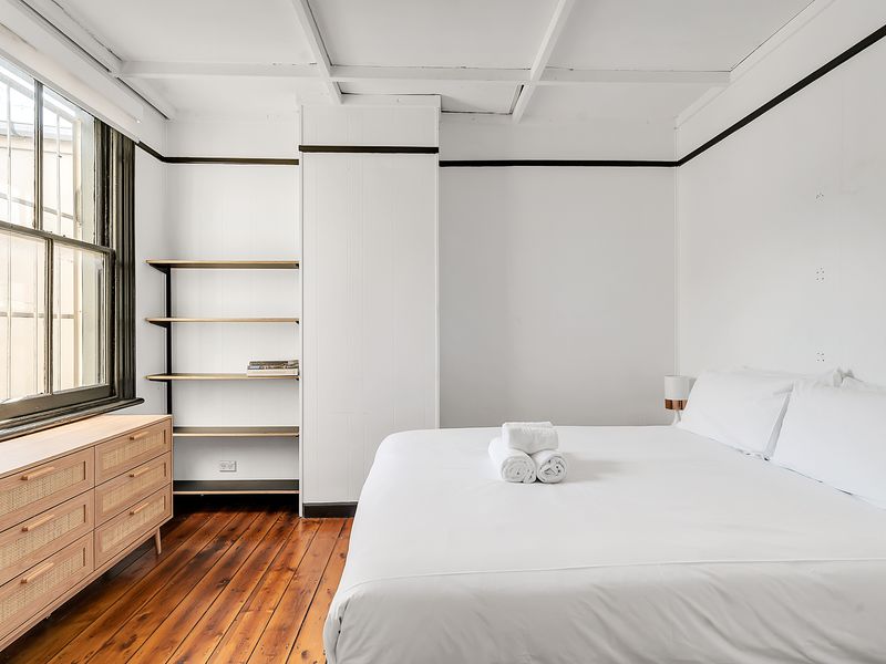 Bright and airy retreat, perfect for a restful and comfortable stay.