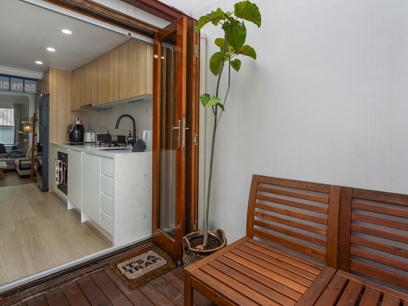 Step right outside to enjoy your meal with easy access to outdoor dining."