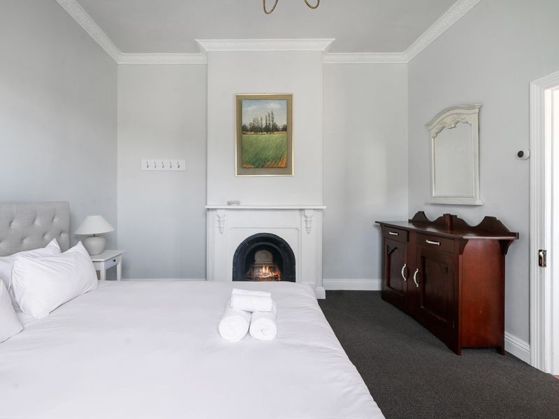 Perfectly set for a restful night with a cosy ambience.