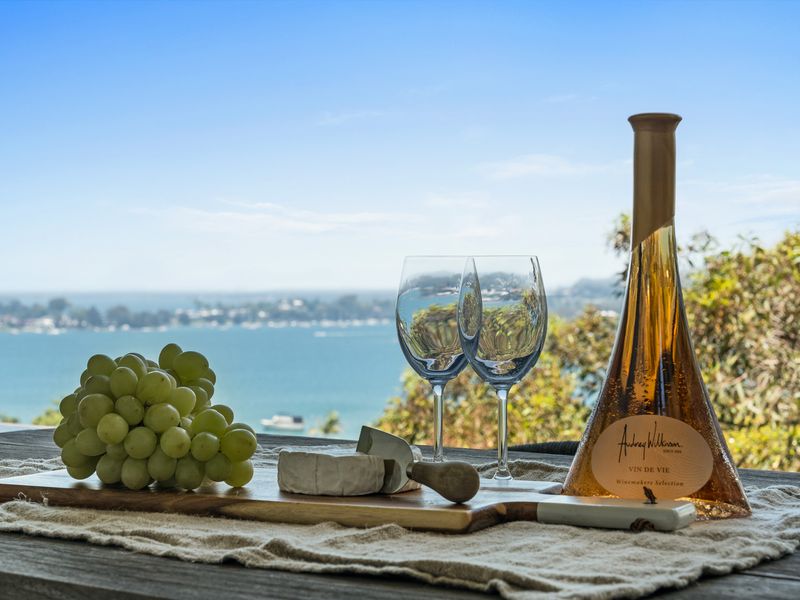 Unwind with a glass of wine in hand, as you take in the stunning, ever-changing views of the lake—pure tranquility.