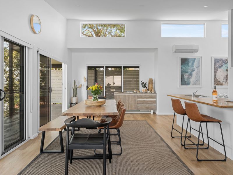 Enjoy the bright and airy feel of this light-filled open plan living area, where natural light flows freely, creating a welcoming and relaxed atmosphere