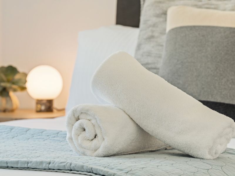 Fresh, fluffy towels and luxurious linen are ready for you to relax and unwind
