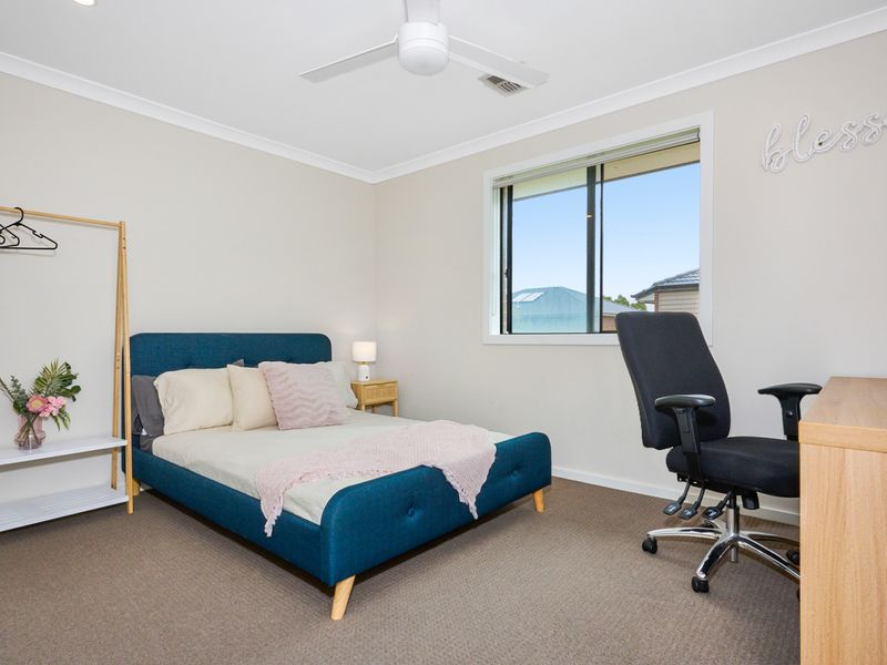 Bedroom with a dedicated work space