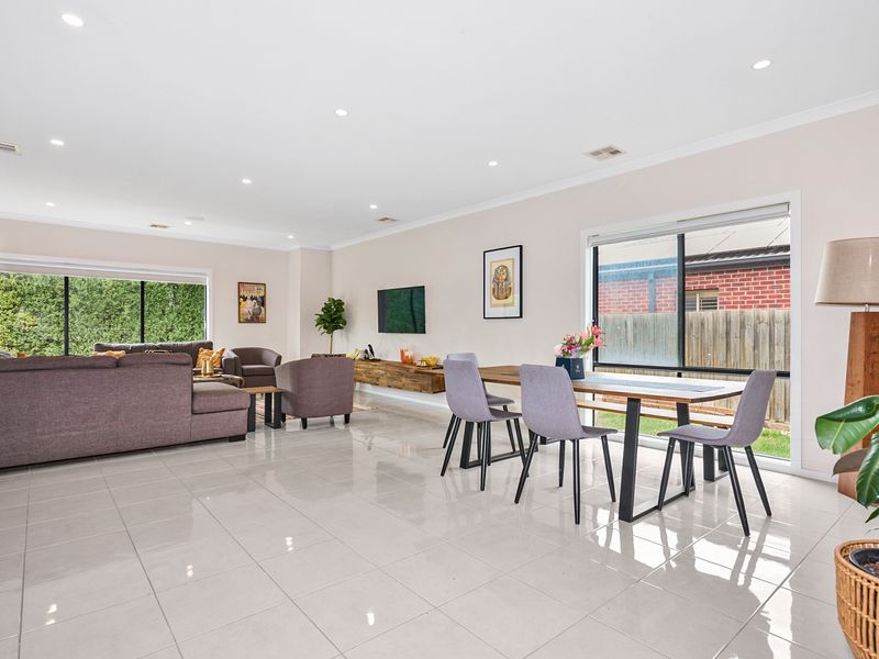 The property offers a light and cozy ambiance with plenty of space