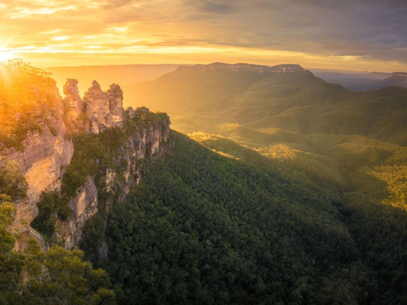 Three Sisters at Echo Point