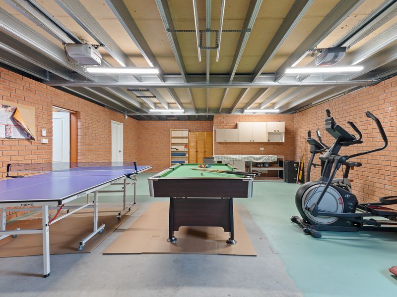 Enjoy friendly competition with the perfect indoor games setup for guests of all ages.