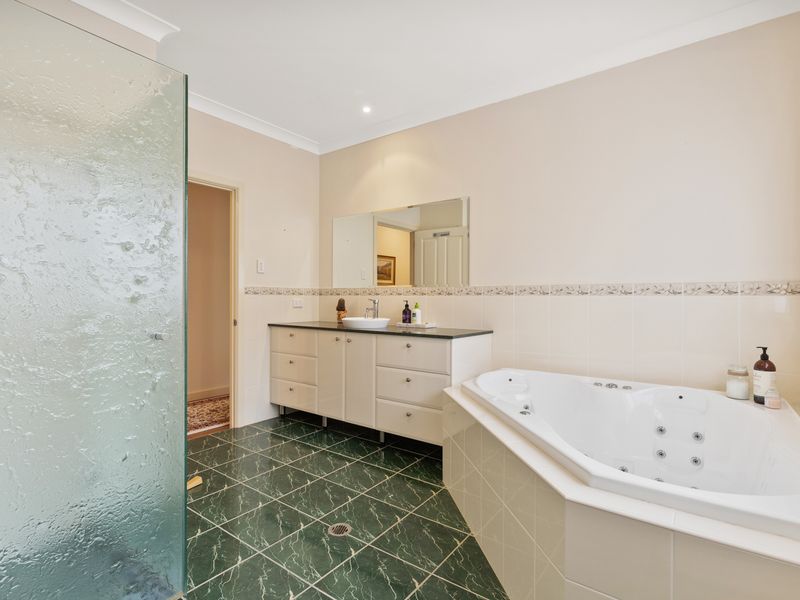 Convenient, modern bathroom perfect for unwinding.