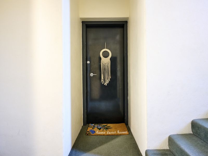 Entrance door to the apartment