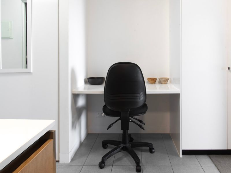 Includes a dedicated workspace, offering a quiet and comfortable area for productivity.