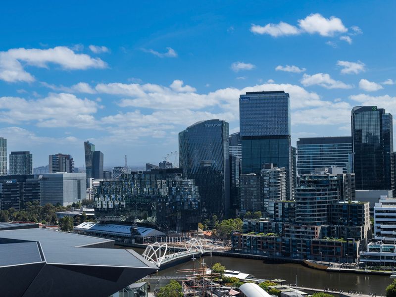 The relaxing view from the apartment