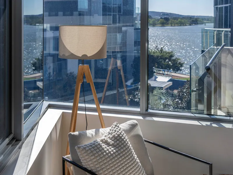 Lots of natural light