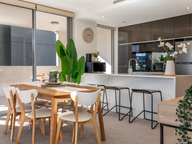 Kitchen and Dining Area