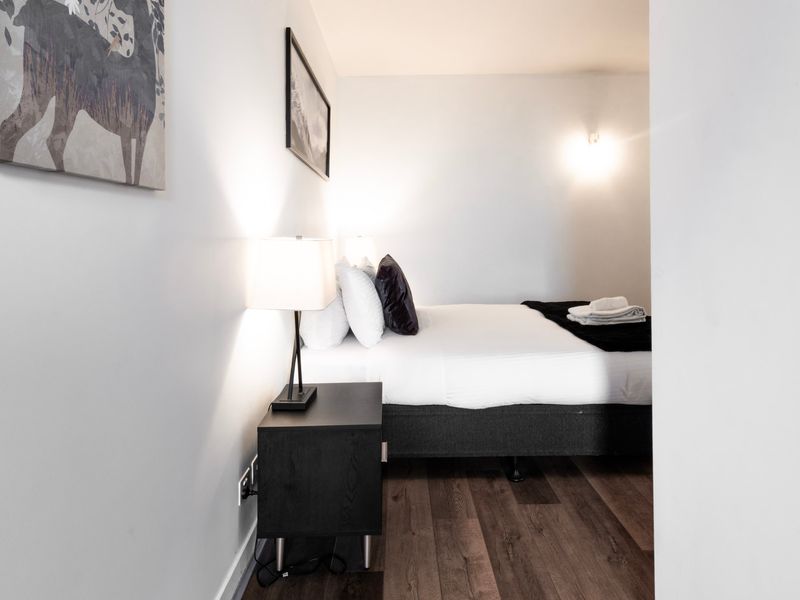 Fresh linens provided