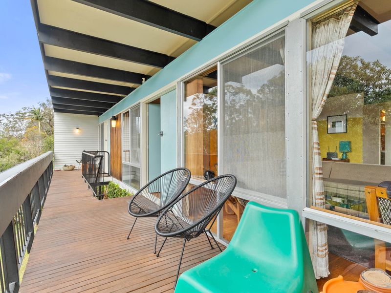 Enjoy your morning coffee on the balcony with tranquil bush views.