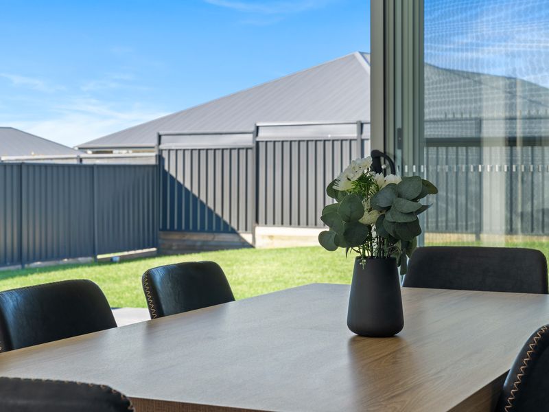 Tables and Chairs Set with Beautiful Outdoor View