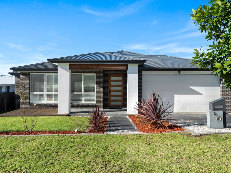 Welcoming Front View of the House