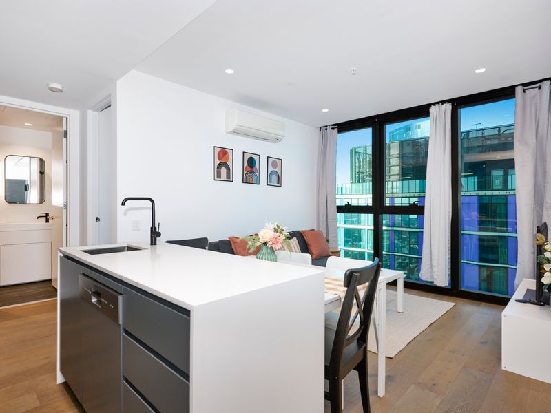 Bright Kitchen and Living Area 