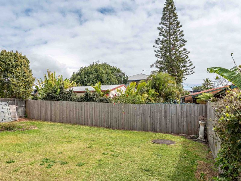 Common backyard space