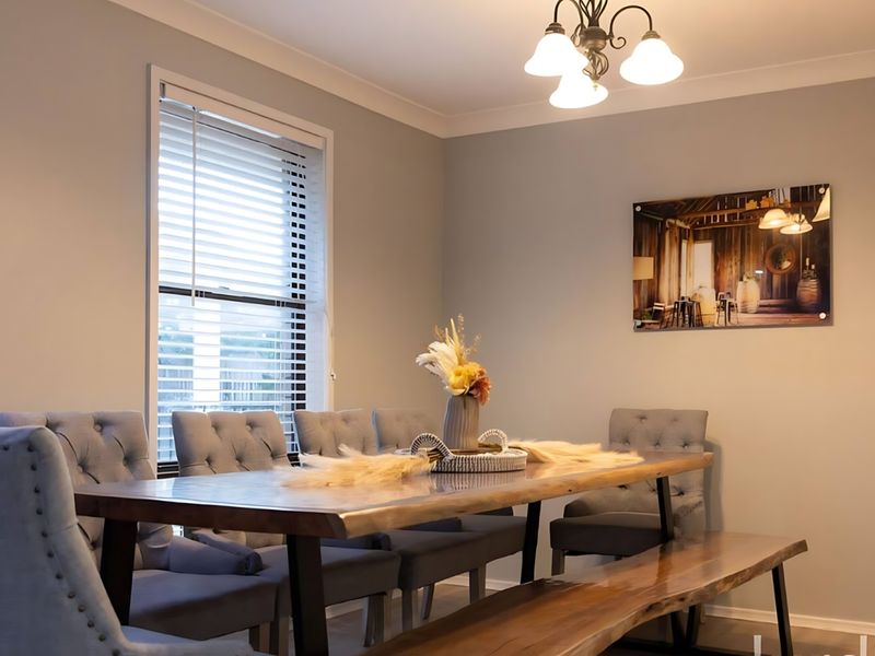 Spacious dining area 