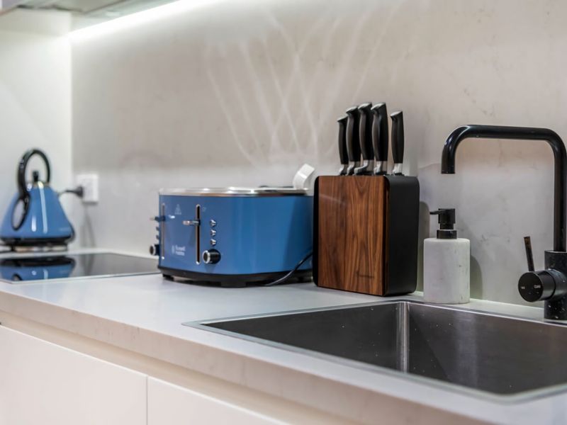 highly functional and organized culinary haven