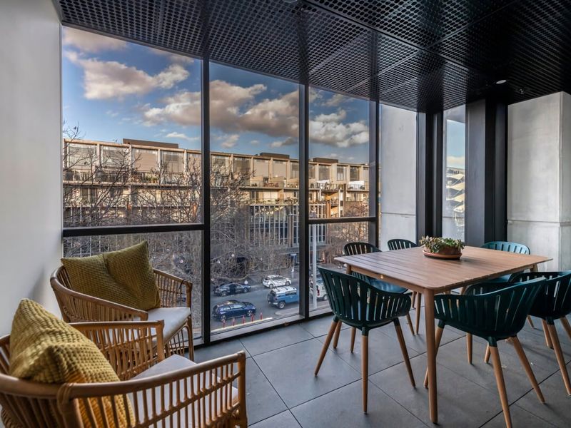 large windows to bring in plenty of natural light