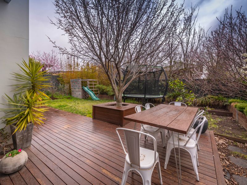 Relax in the outdoor space with a view