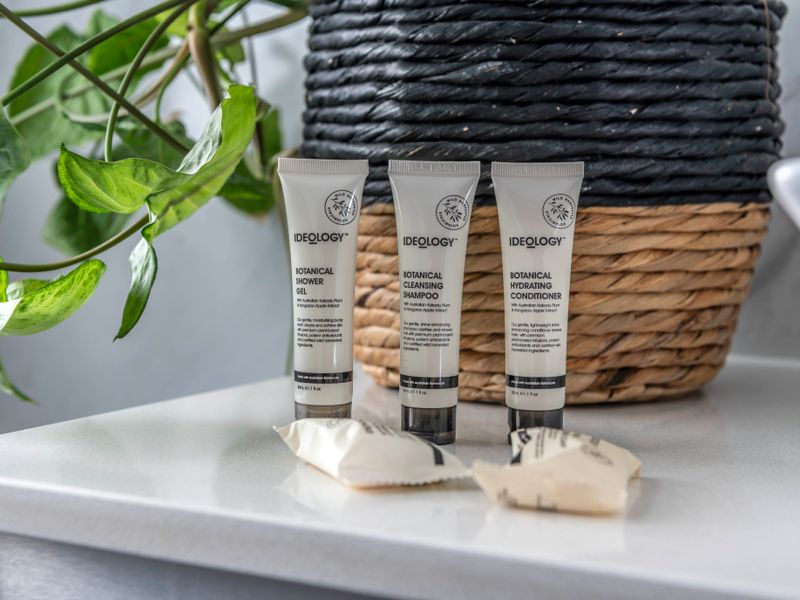 We’ve got the basics covered – essential toiletries included