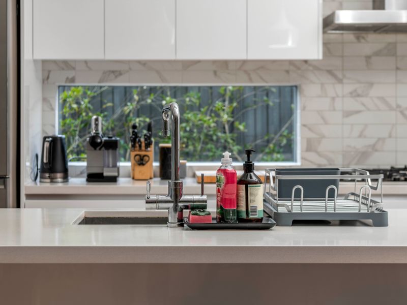 Spacious kitchen ideal for home cooking