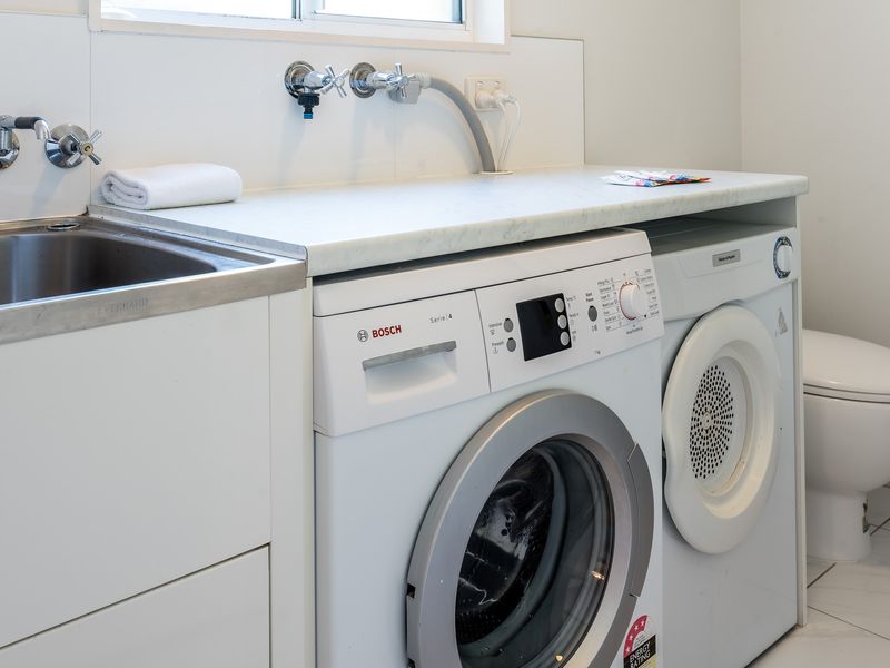 In-house laundry amenities for your convenience